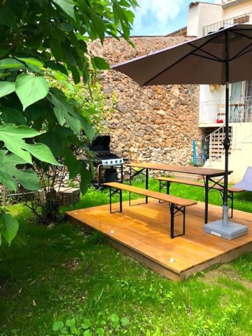 Joli T2 Jardin, Entre Mer/Verdon 살레르느 외부 사진